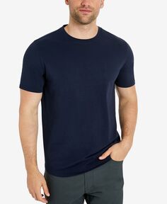 Мужская спортивная футболка с круглым вырезом Kenneth Cole, синий