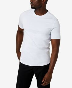 Мужская спортивная футболка с круглым вырезом Kenneth Cole, белый