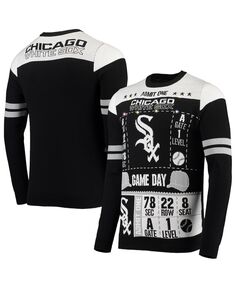Мужской черный свитер chicago white sox ticket с подсветкой ugly FOCO, черный