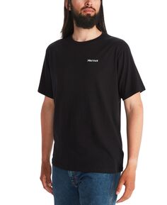 Мужская футболка в горошек Marmot, черный