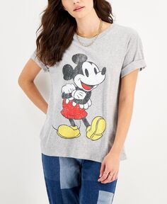 Классическая футболка с рисунком микки для юниоров Disney, мульти