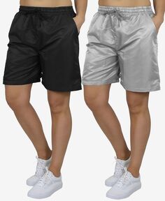 Женские шорты для активных тренировок — упаковка из 2 шт. Galaxy By Harvic, мульти