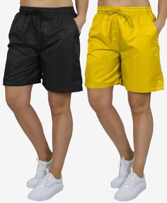 Женские шорты для активных тренировок — упаковка из 2 шт. Galaxy By Harvic, мульти