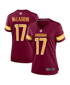 Женская футболка terry mclaurin burgundy washington commanders game Nike