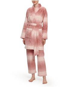 Женский комплект кимоно и брюк из блестящего бархатного лофта с принтом ombre mini dobby, 2 предмета Berkshire, мульти