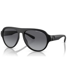 Мужские поляризованные солнцезащитные очки, ax4126su58-yp A|X Armani Exchange, мульти