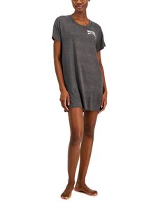 Женская ночная рубашка с принтом и короткими рукавами, созданная для macy&apos;s Jenni, мульти