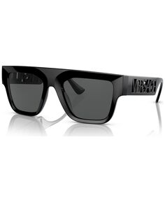 Мужские солнцезащитные очки, ve4430u53-x Versace, черный