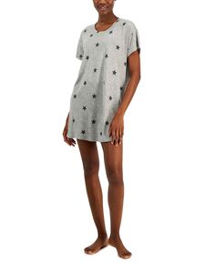 Женская ночная рубашка с принтом и короткими рукавами, созданная для macy&apos;s Jenni, мульти