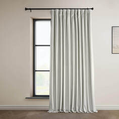 Шторы HPD Half Price Drapes Extra Wide Blackout Solid Thermal, 254x243,84 см, светло-серый