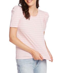Женская футболка с короткими рукавами в классическую полоску и пышными рукавами Court &amp; Rowe, мульти