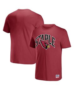 Мужская футболка с коротким рукавом с логотипом nfl x staple cardinal arizona cardinals lockup NFL Properties