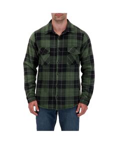 Мужская куртка-рубашка jax с длинными рукавами в клетку Heat Holders, мульти