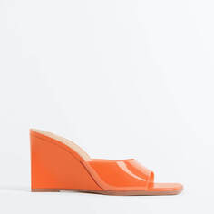 Мюли H&amp;M Wedge-heeled, оранжевый H&M