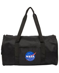 Мужская спортивная сумка с логотипом travel logo NASA, черный