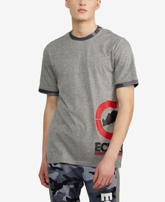 Мужская футболка с короткими рукавами в стиле рок-н-ролл Ecko Unltd, мульти