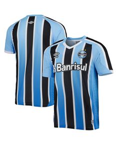 Мужская футболка gremio 2022/23 home replica Umbro, синий