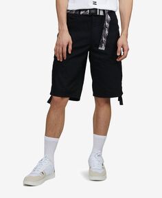 Мужские шорты-карго recon-go с поясом для больших и высоких размеров Ecko Unltd, черный