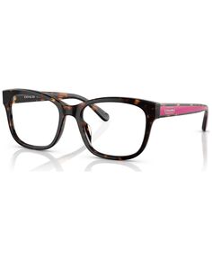Женские квадратные очки, hc6197u51-o COACH, мульти