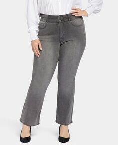 Расклешенные джинсы ava больших размеров NYDJ, мульти
