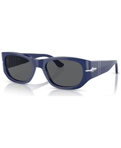 Солнцезащитные очки унисекс, po3307s52-x Persol, синий