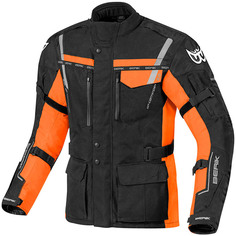 Куртка водонепроницаемая Berik Torino мотоциклетная, черный/оранжевый