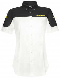 Рубашка Acerbis Team женская, черный/белый
