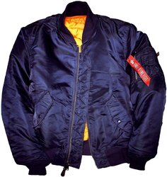 Куртка Alpha Industries MA-1, синяя