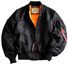 Куртка Alpha Industries MA-1 VF 59, черная