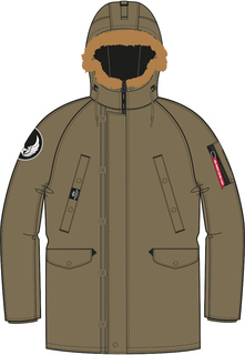 Куртка Alpha Industries N3B Airborne, хаки