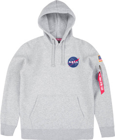 Толстовка Alpha Industries Space Shuttle мужская, серая