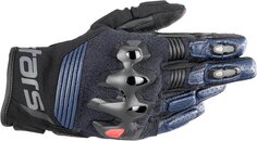 Мотоциклетные перчатки Alpinestars Halo, черный/синий