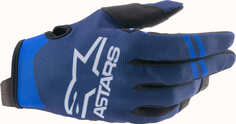 Перчатки для мотокросса Alpinestars Radar, темно-синий