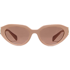Солнцезащитные очки Michael Michael Kors Empire, бежево-розовый