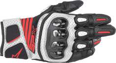 Мотоциклетные перчатки Alpinestars SP X Air Carbon V2, черный/белый/красный