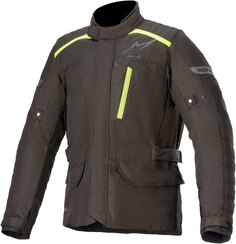 Мотоциклетная текстильная куртка Alpinestars Gravity Drystar, черный/неоновый