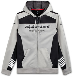 Зип-худи Alpinestars Sessions II Fleece, светло-серый/черный