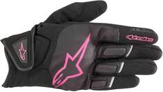 Женские перчатки Alpinestars Stella Atom, черный/розовый