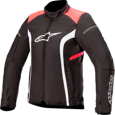 Водонепроницаемая женская мотоциклетная текстильная куртка Alpinestars Stella T-Kira V2, черный/красный