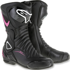 Женские мотоциклетные сапоги Alpinestars Stella SMX-6 V2, черный/пурпурный