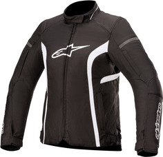 Водонепроницаемая женская мотоциклетная текстильная куртка Alpinestars Stella T-Kira V2, черный/белый