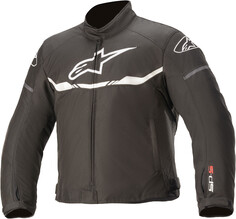 Водонепроницаемая мотоциклетная текстильная куртка Alpinestars T-SP S Ignition, черный/белый