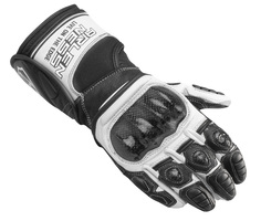 Мотоциклетные перчатки Arlen Ness Mugello, черный/белый