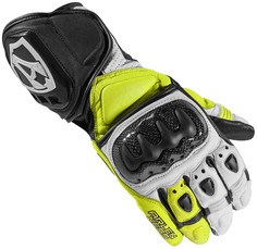 Мотоциклетные перчатки Arlen Ness Sprint, черный/белый/желтый