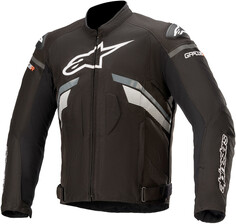Мотоциклетная текстильная куртка Alpinestars T-GP Plus V3, черный/белый/серый