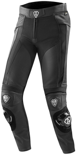 Мотоциклетные кожаные брюки Arlen Ness Sugello, черный
