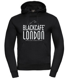 Толстовка Black-Cafe London Classical с логотипом, черный