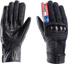 Мотоциклетные перчатки Blauer Combo Carbon Denim USA водонепроницаемые, черный