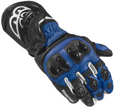 Мотоциклетные перчатки Berik Spa Evo с длинными манжетами, черный/синий