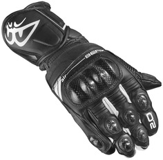 Мотоциклетные перчатки Berik ST-Evo с длинными манжетами, черный